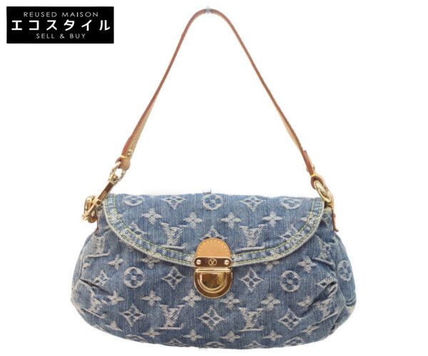 LOUIS VUITTON ルイヴィトン M95050 モノグラムデニム ミニプリーティ