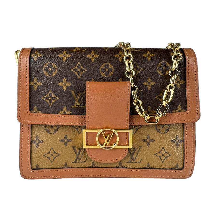 ルイ ヴィトン LOUIS VUITTON ショルダーバッグ モノグラム リバース ドーフィーヌMM M45958