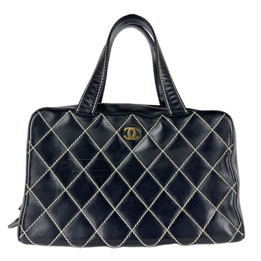 シャネル CHANEL ハンドバッグ ワイルドステッチ