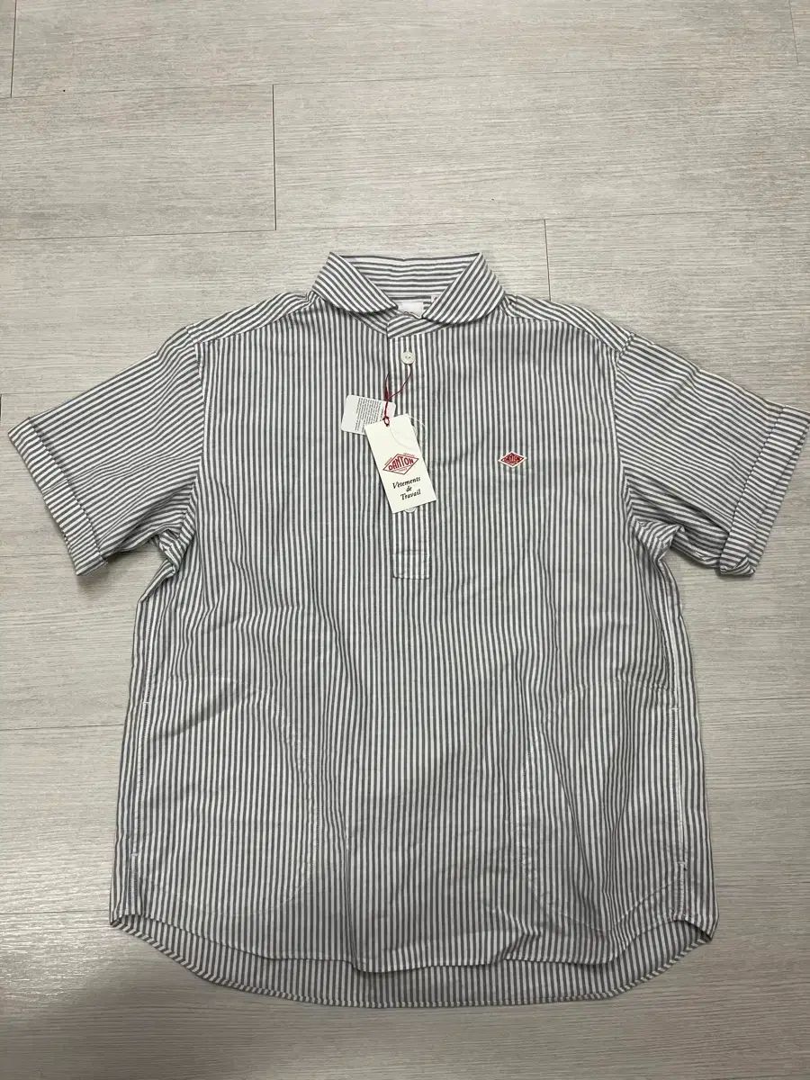 半袖 ダントン シャツ ストライプ Danton ダントン シャツ DANTON