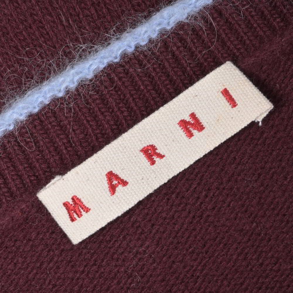MARNI ウール オーバー ニットカーディガン - メルカリ