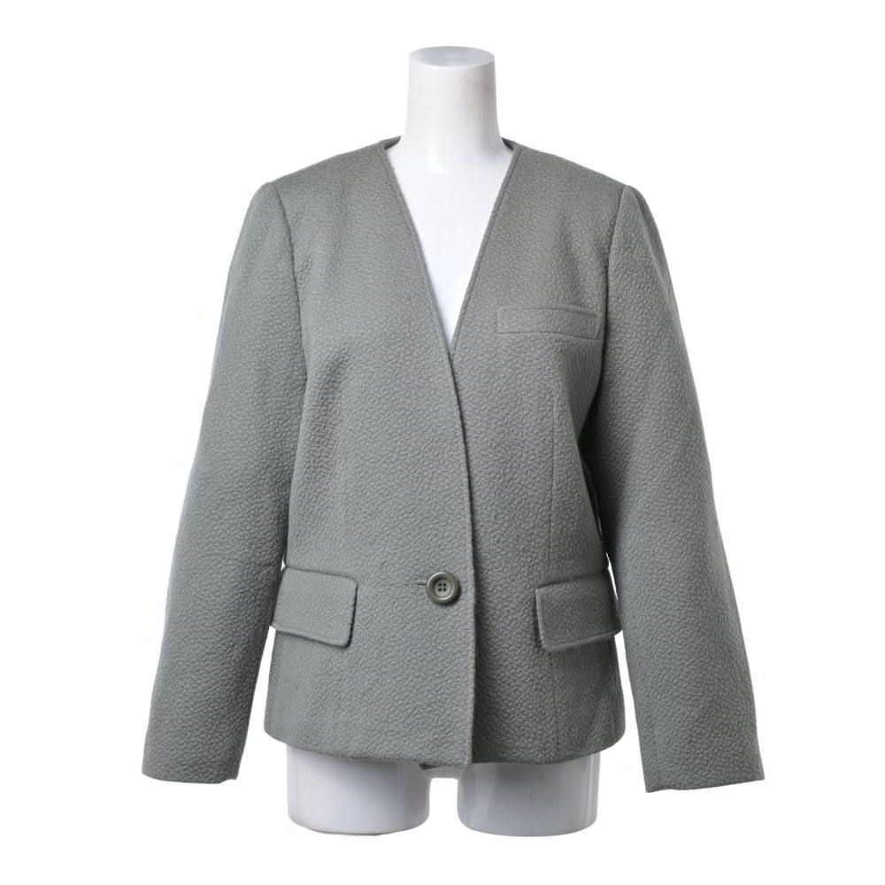 Christian Dior ヴィンテージ ウール ノーカラー ジャケット
