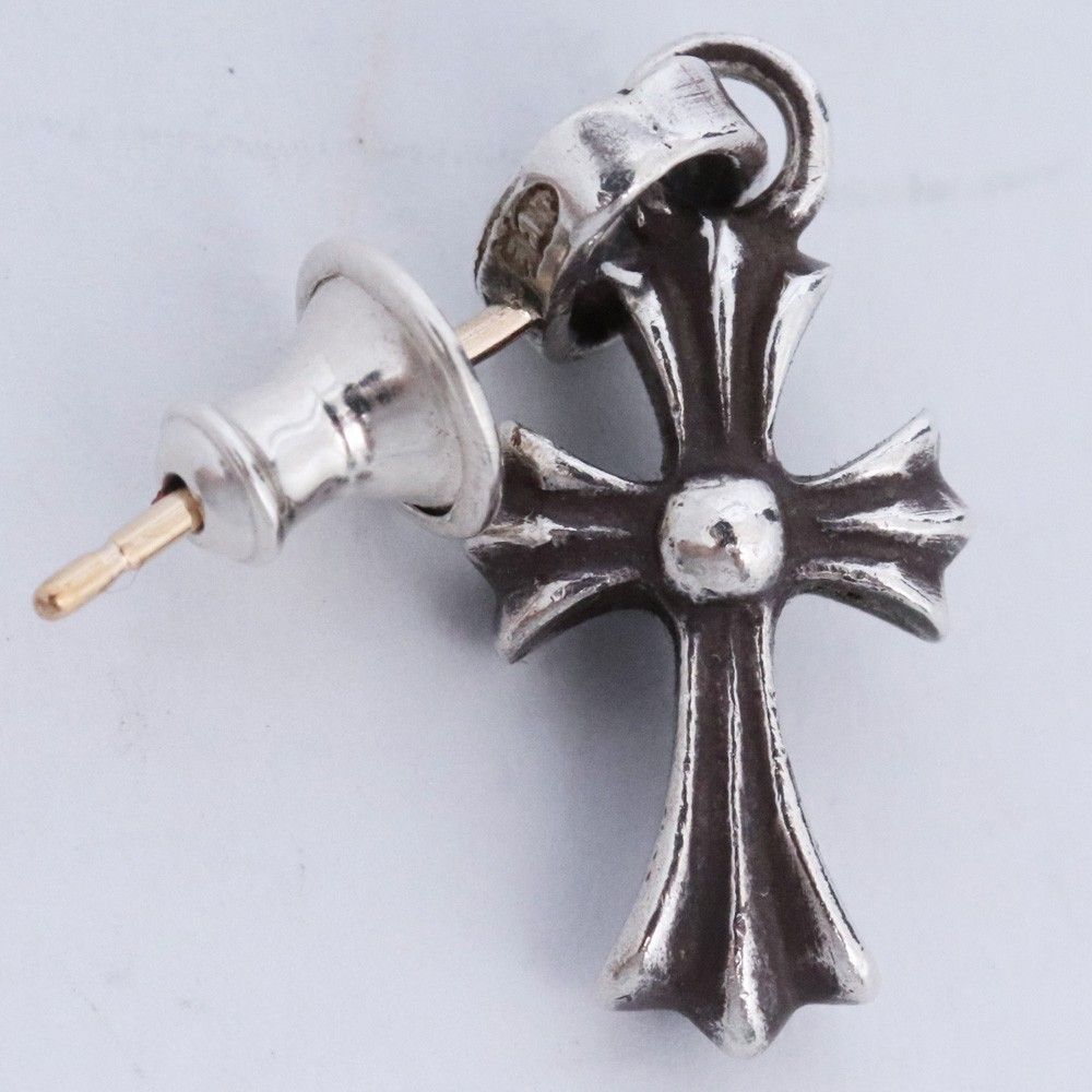 CHROME HEARTS CHクロス ベビーファット ドロップイヤリング ピアス