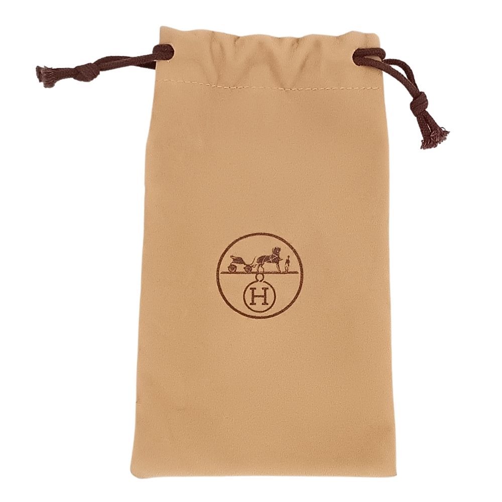HERMES エルメス 時計保存袋 ウォッチピロー 3セット ライトブラウン