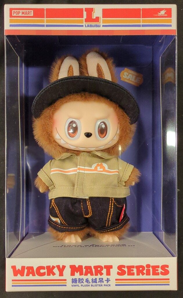 【正規品] POP MART WACKY MART SERIES 店員ラブブ POP MART WACKY MART SERIES LABUBU 店員 - メルカリ