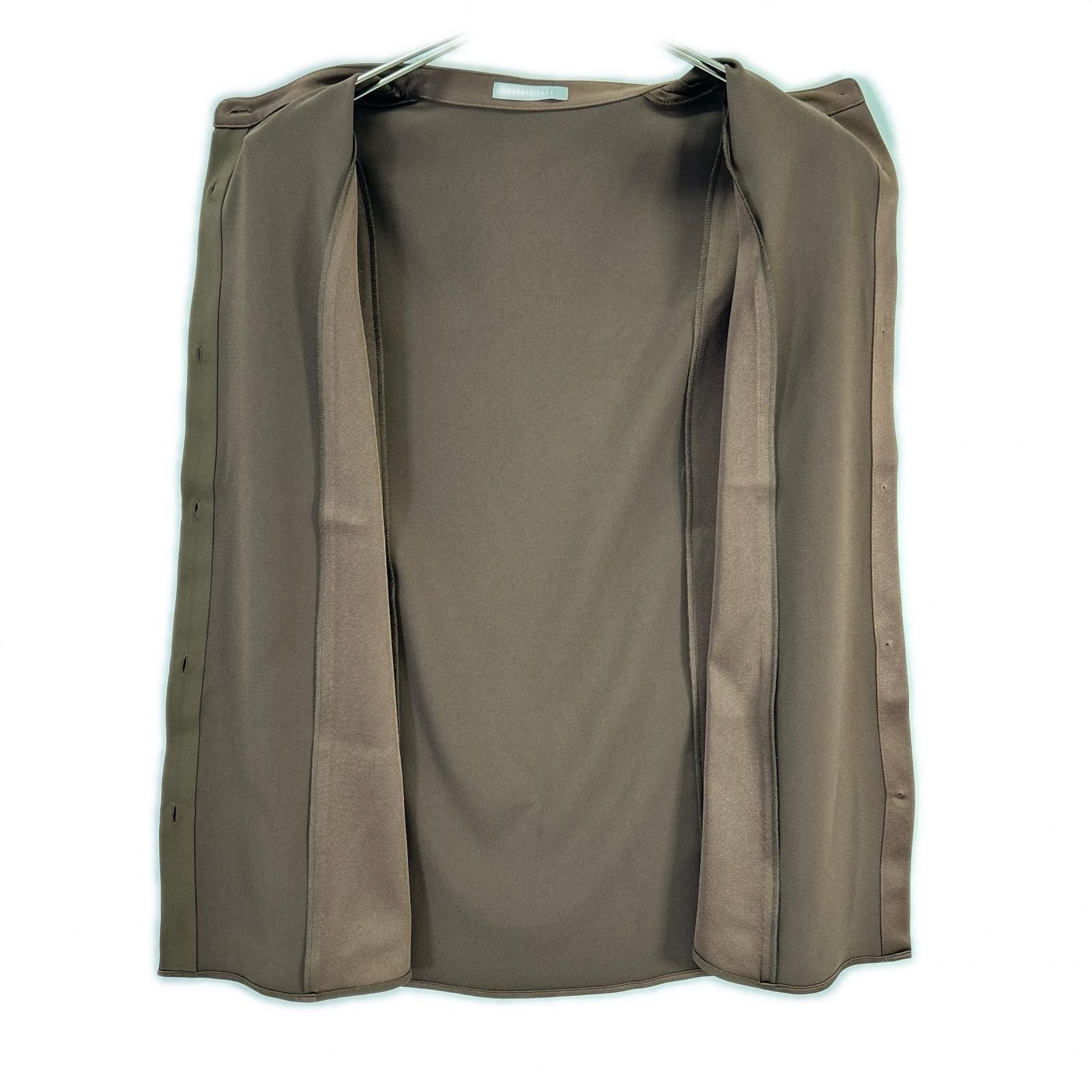 theory luxe セオリーリュクス 5308235 ブラウン SKIA BLOUSE
