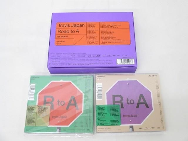 良品 Travis Japan Road to A FC限定盤 2CD+DVD グッズあり 初回T盤 等