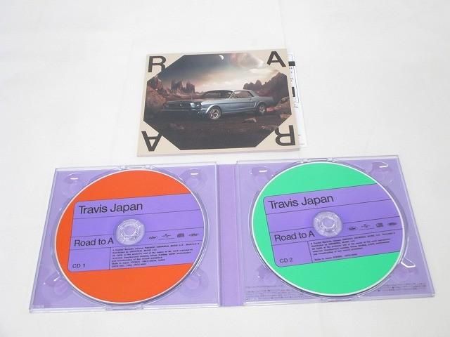 良品 Travis Japan Road to A FC限定盤 2CD+DVD グッズあり 初回T盤 等