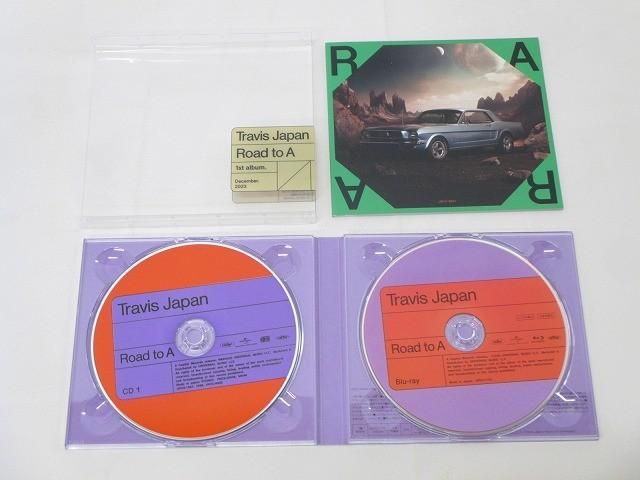 良品 Travis Japan Road to A FC限定盤 2CD+DVD グッズあり 初回T盤 等