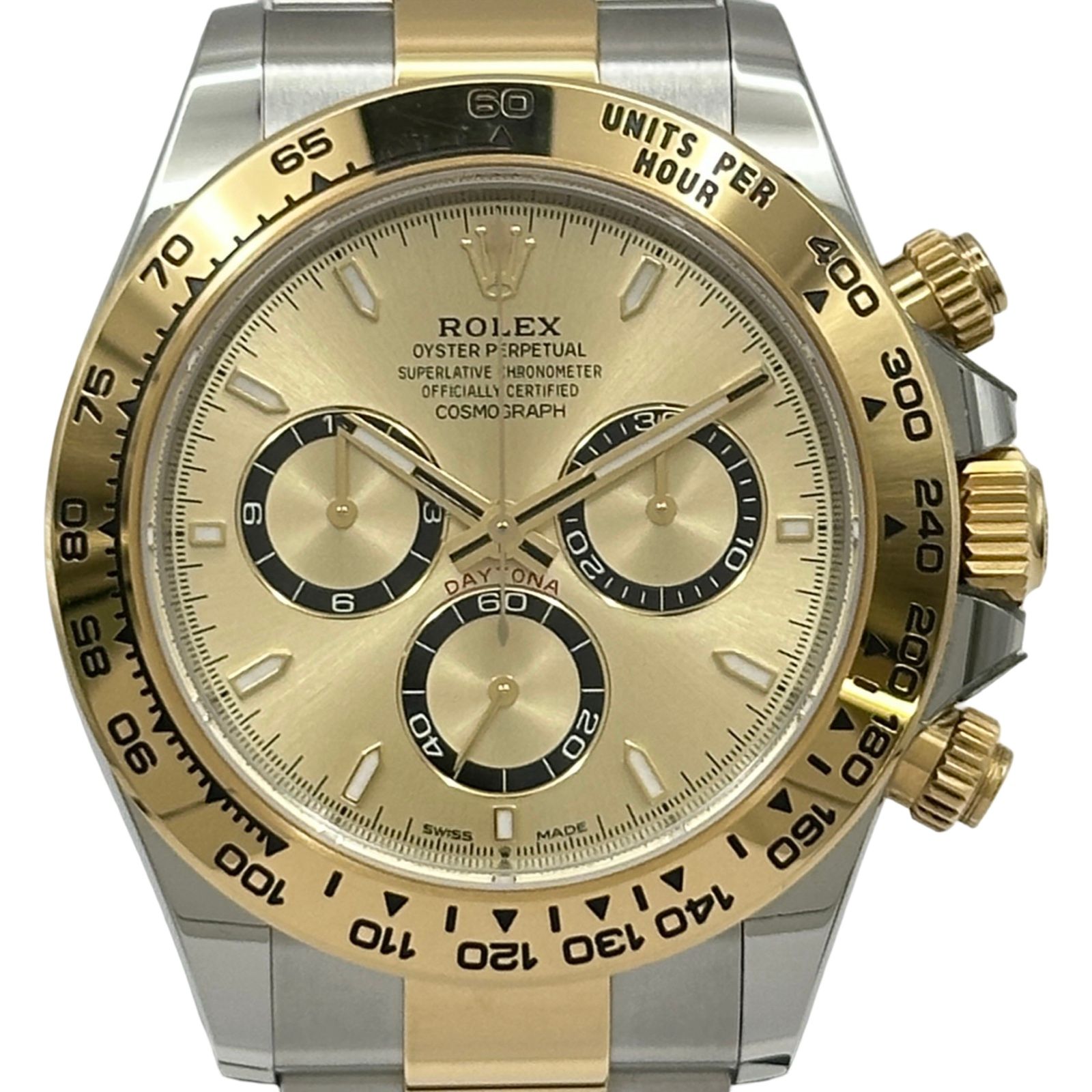 ロレックス ROLEX デイトナ 126503 ゴールド ゴールド/ステンレススチール 自動巻き メンズ 腕時計 1,544,550円