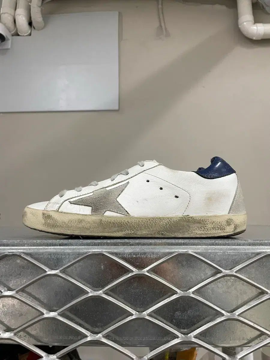 GOLDEN GOOSE ゴールデングース SuperStar ネイビータブ 36 (gr-5098)