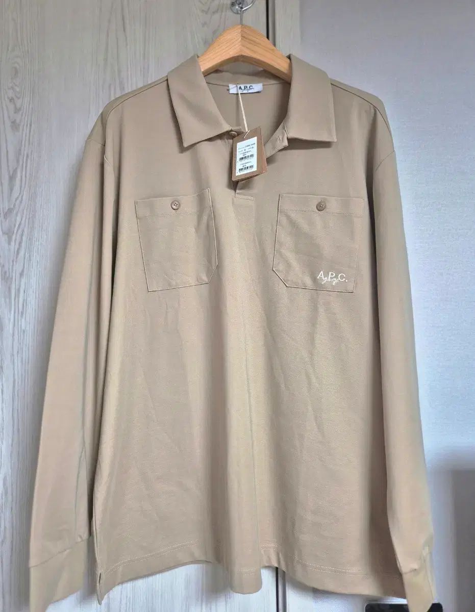 新品) A.P.C. ゴルフ ロングスリーブ ポロTシャツ XXL