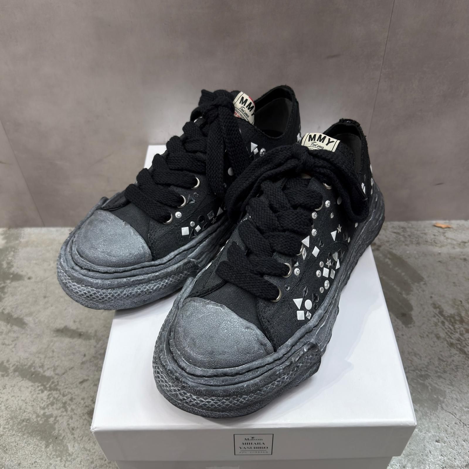 参考上代61600円 未使用 Maison MIHARA YASUHIRO PETERSON23 スタッズ 
