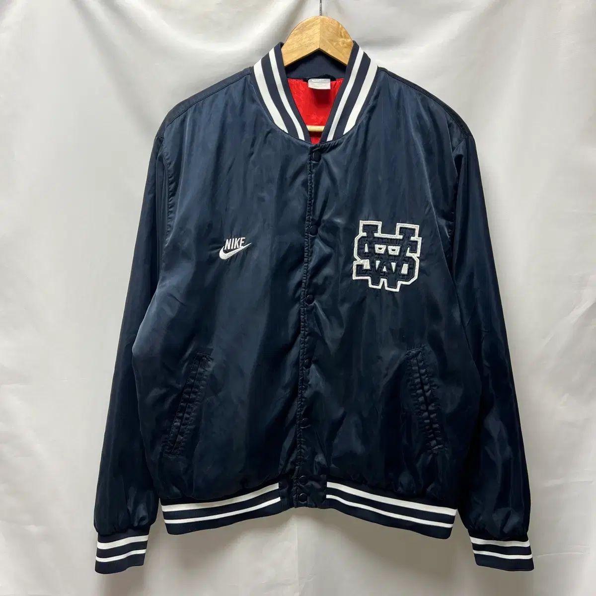 正規品/2XL NIKE スポーツウェア スウッシュ ネイビー スタジャン