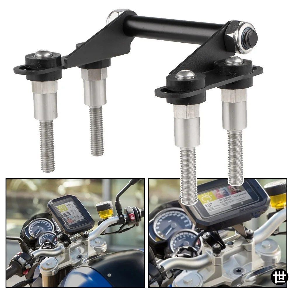 BMW F850GS F750GS F700GS F800GS ADV F900R/F900XR YAMAHA MT07 用オートバイ電話ナビゲーションホルダーブラケットスタンド