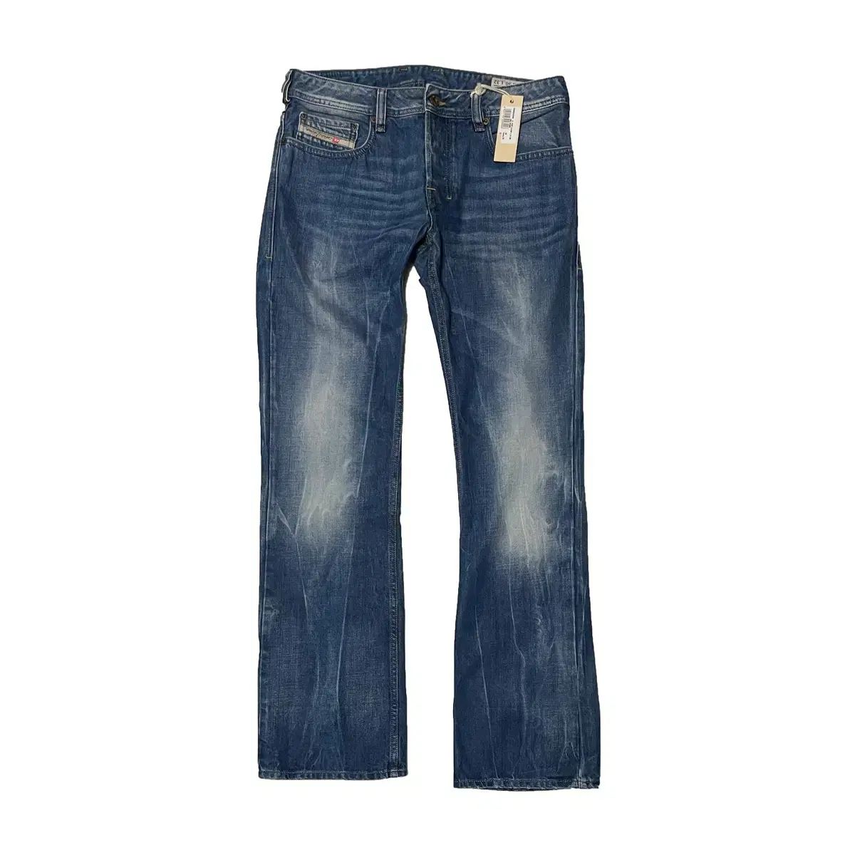 DIESEL ディーゼル ジャティーニ ウォッシュド フレア デニム パンツ