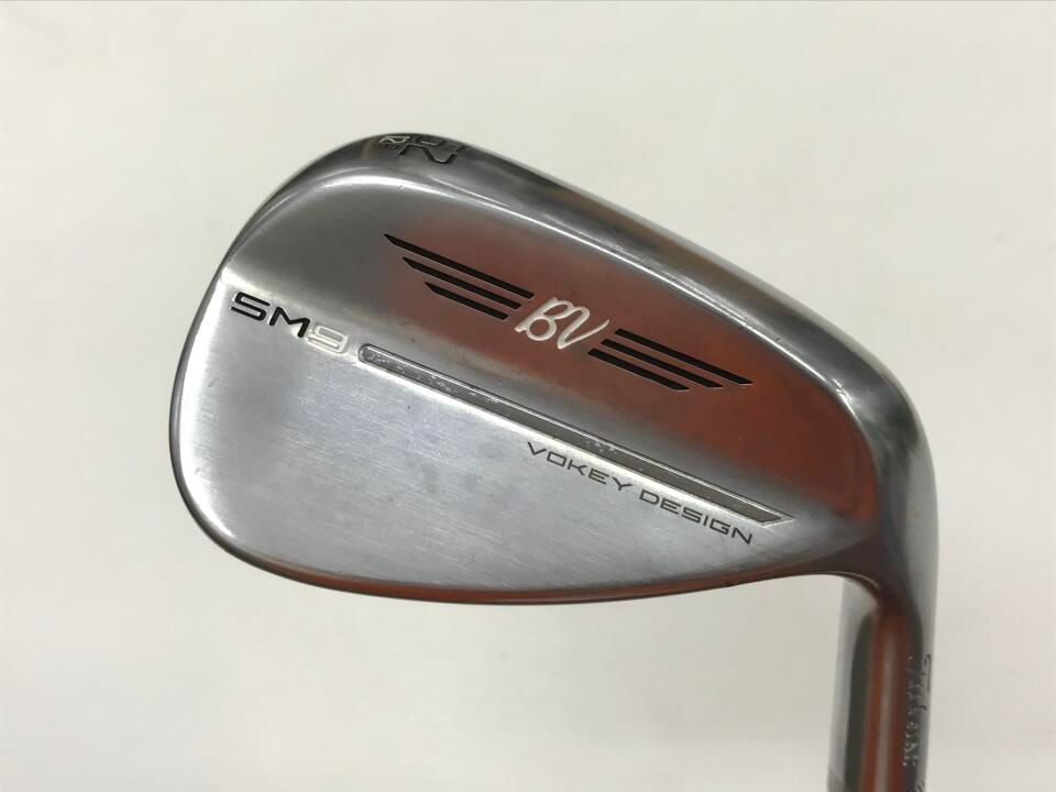 タイトリスト　VOKEY SM9 ツアークローム　52度　ダイナミックゴールド　WEDGEフレックス　ウェッジ　中古【最短即日発送】