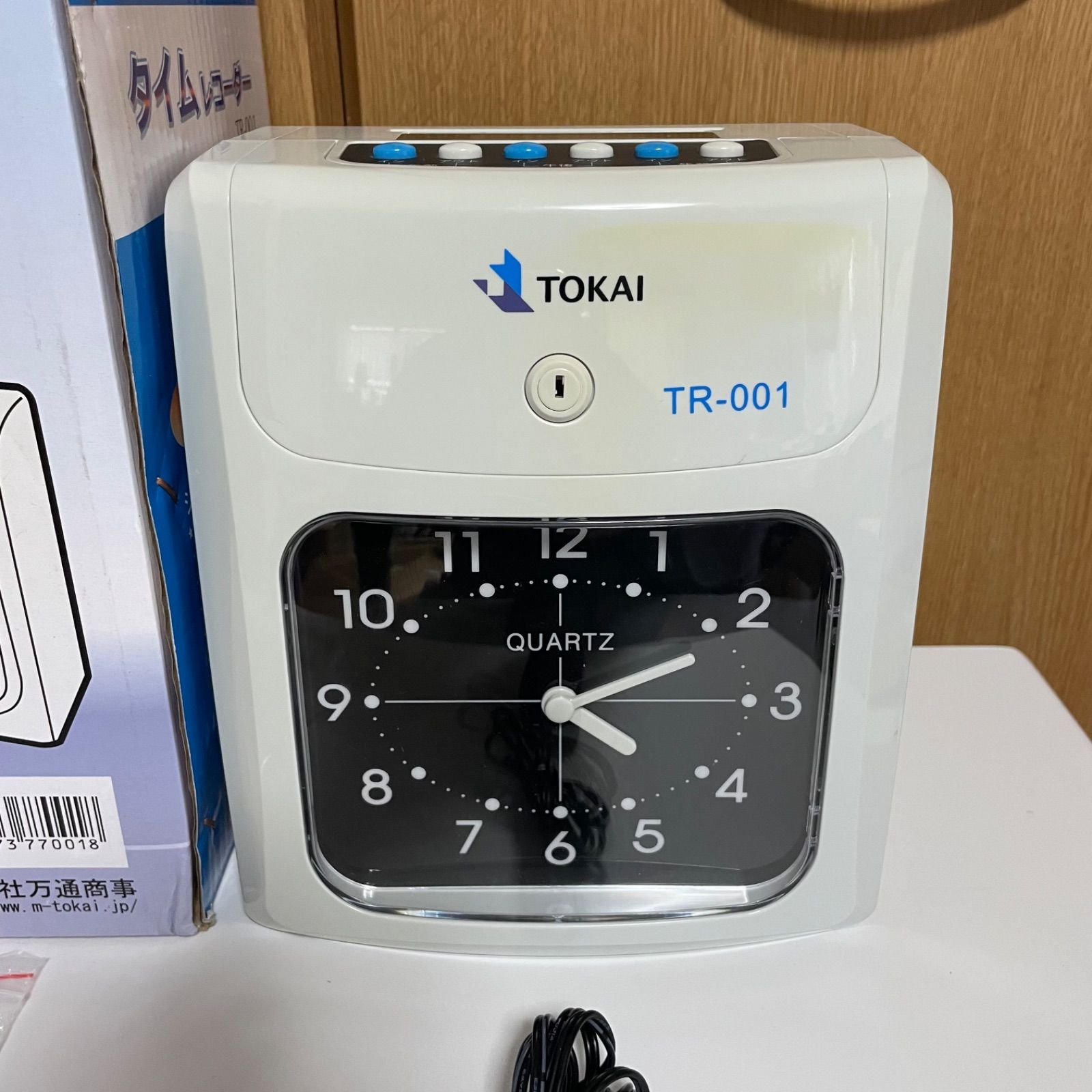 TOKAI タイムレコーダー TR-001 タイムカード 電子タイムレコーダー