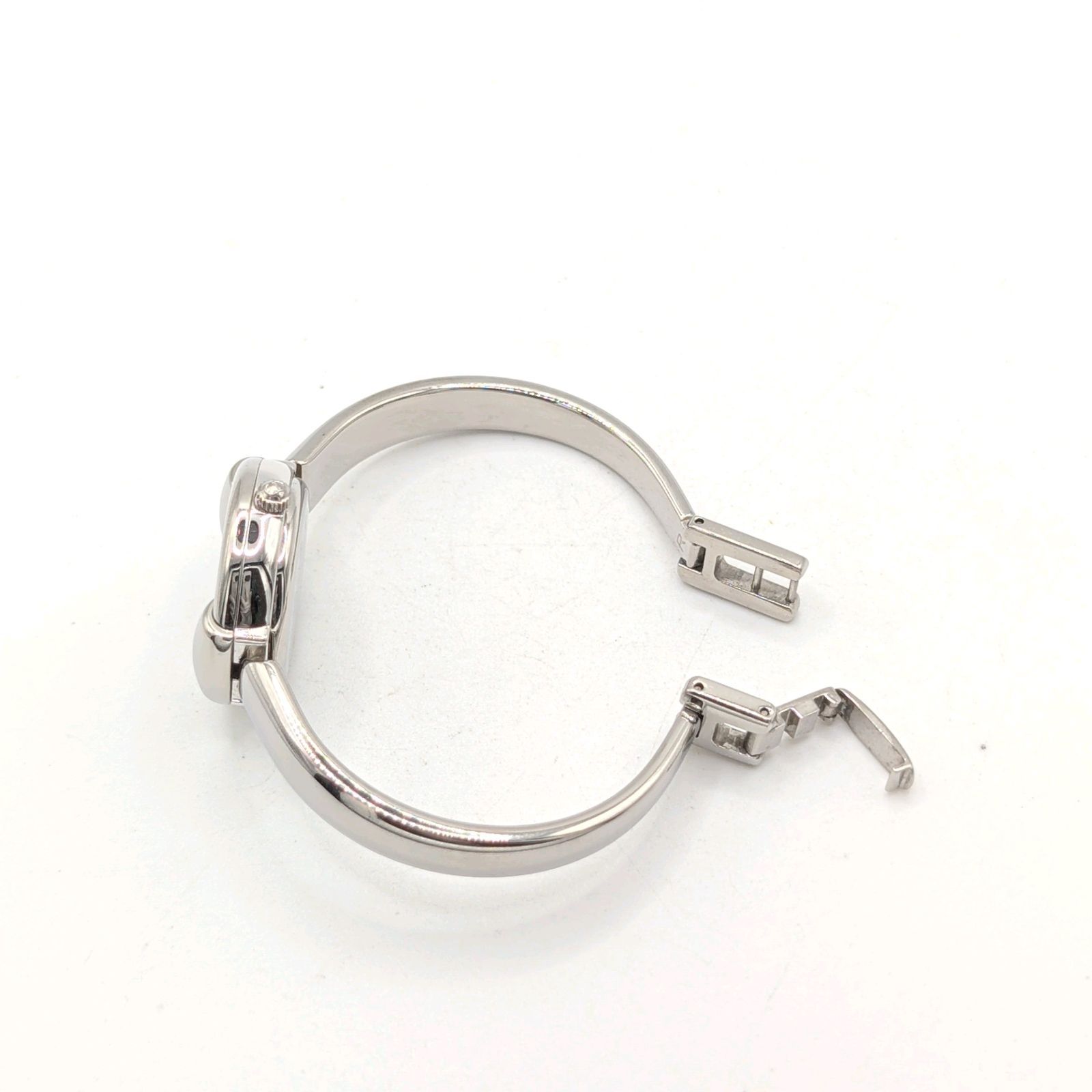 GUCCI 1400L horse bit Watch Ladies Quartz Square Silver Y2K 00S Vintage Working グッチ ホースビット 時計 クオーツ スクエア シルバー ヴィンテージ 稼働品