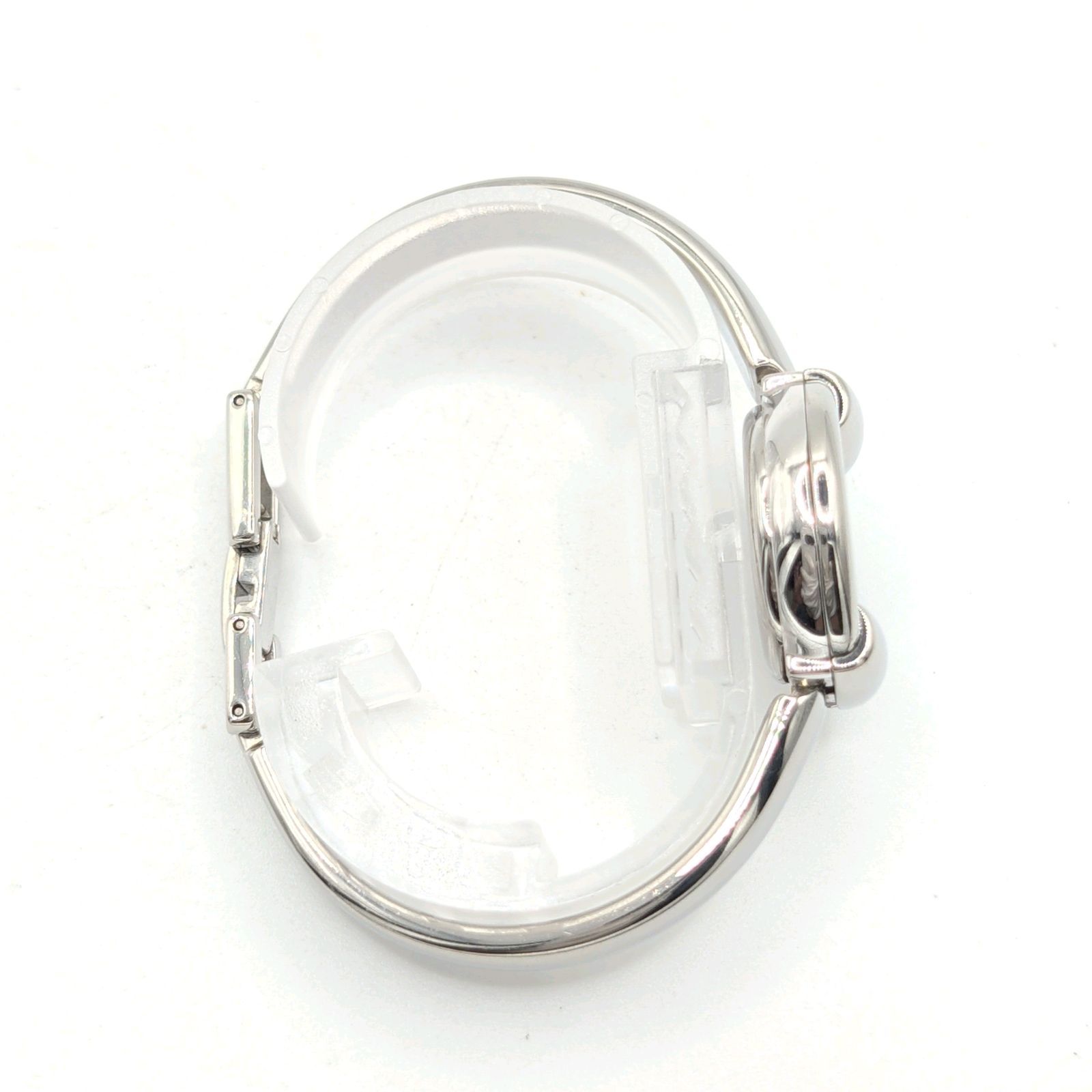 GUCCI 1400L horse bit Watch Ladies Quartz Square Silver Y2K 00S Vintage Working グッチ ホースビット 時計 クオーツ スクエア シルバー ヴィンテージ 稼働品