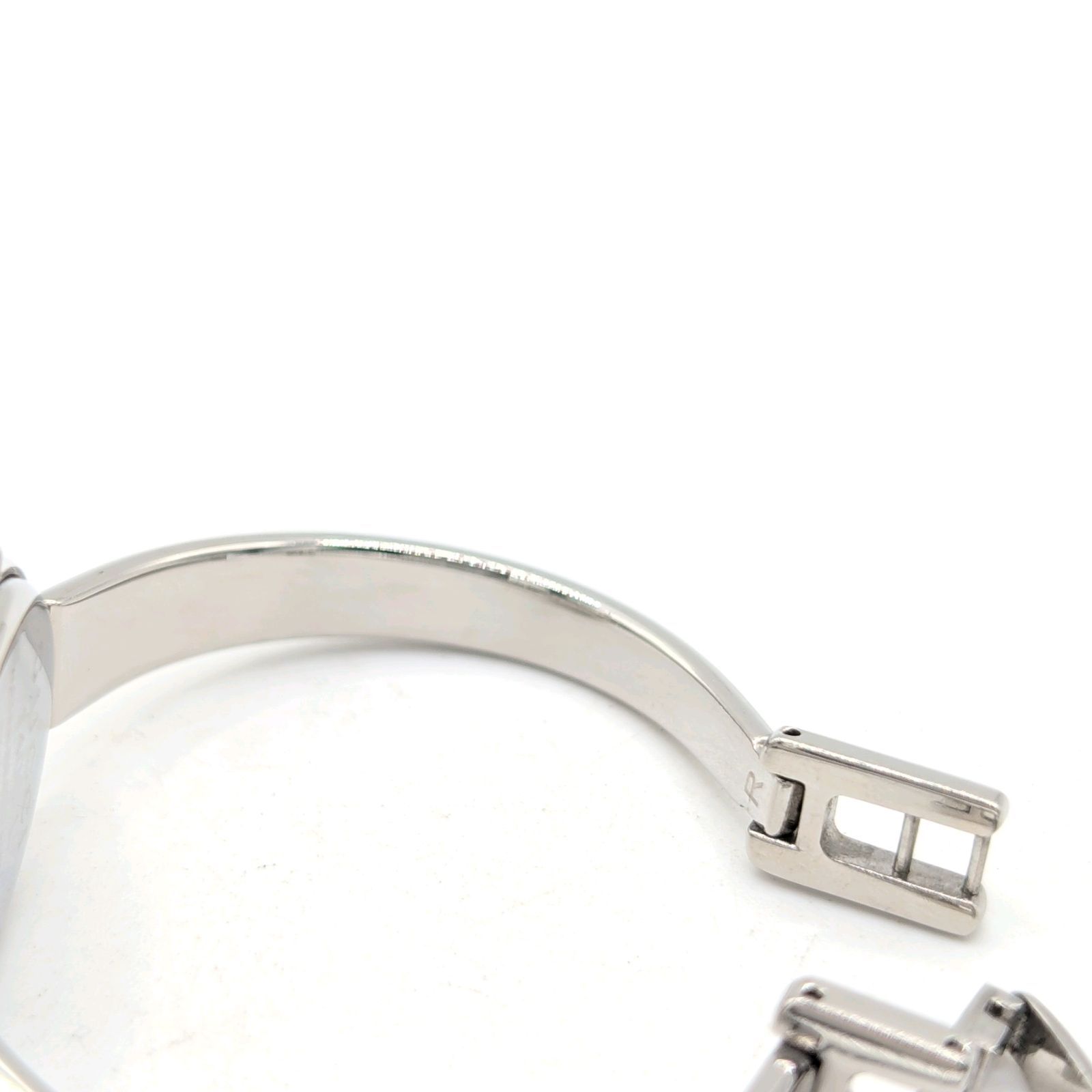GUCCI 1400L horse bit Watch Ladies Quartz Square Silver Y2K 00S Vintage Working グッチ ホースビット 時計 クオーツ スクエア シルバー ヴィンテージ 稼働品