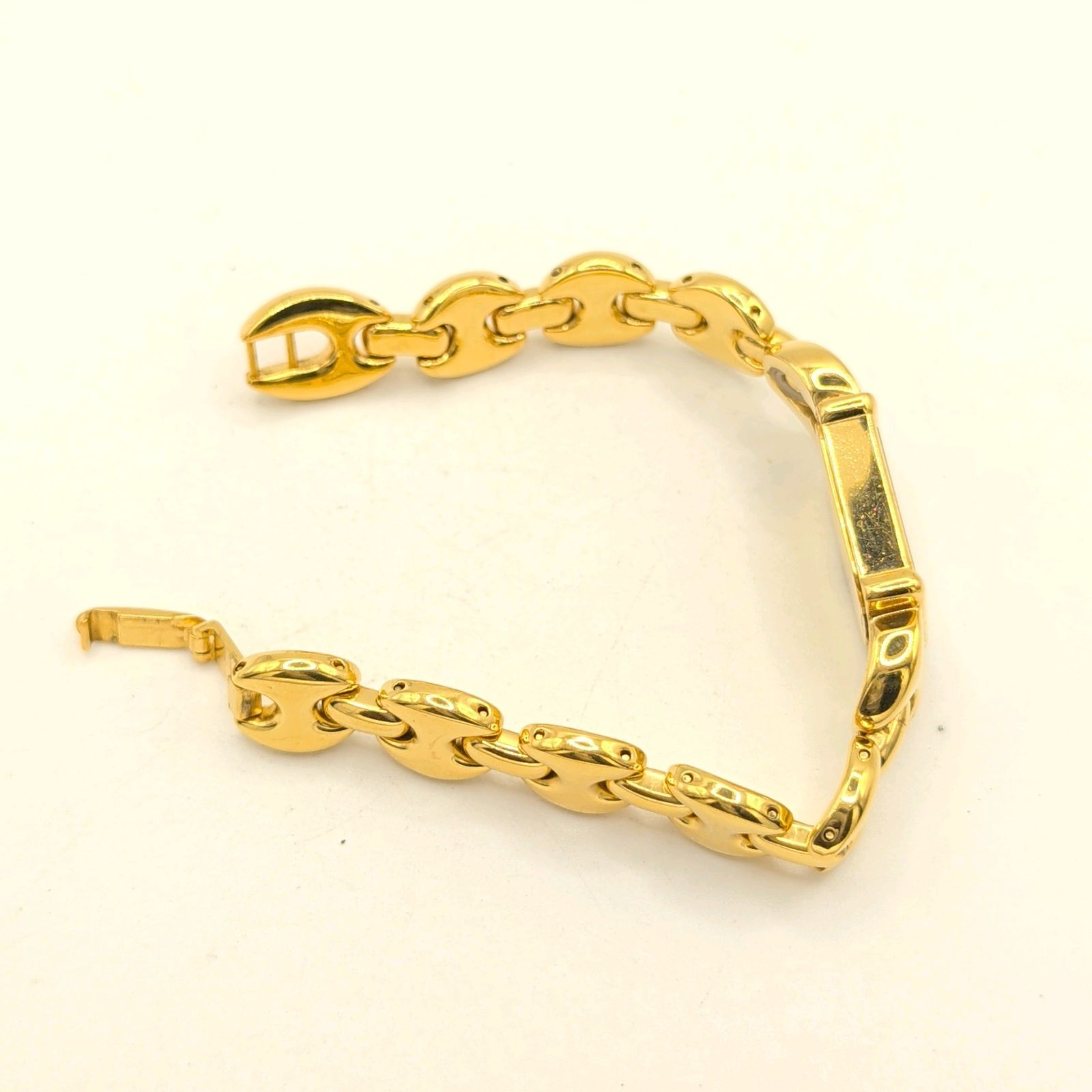 GUCCI 1800L Change belt Watch Ladies Quartz Square Gold Y2K 00