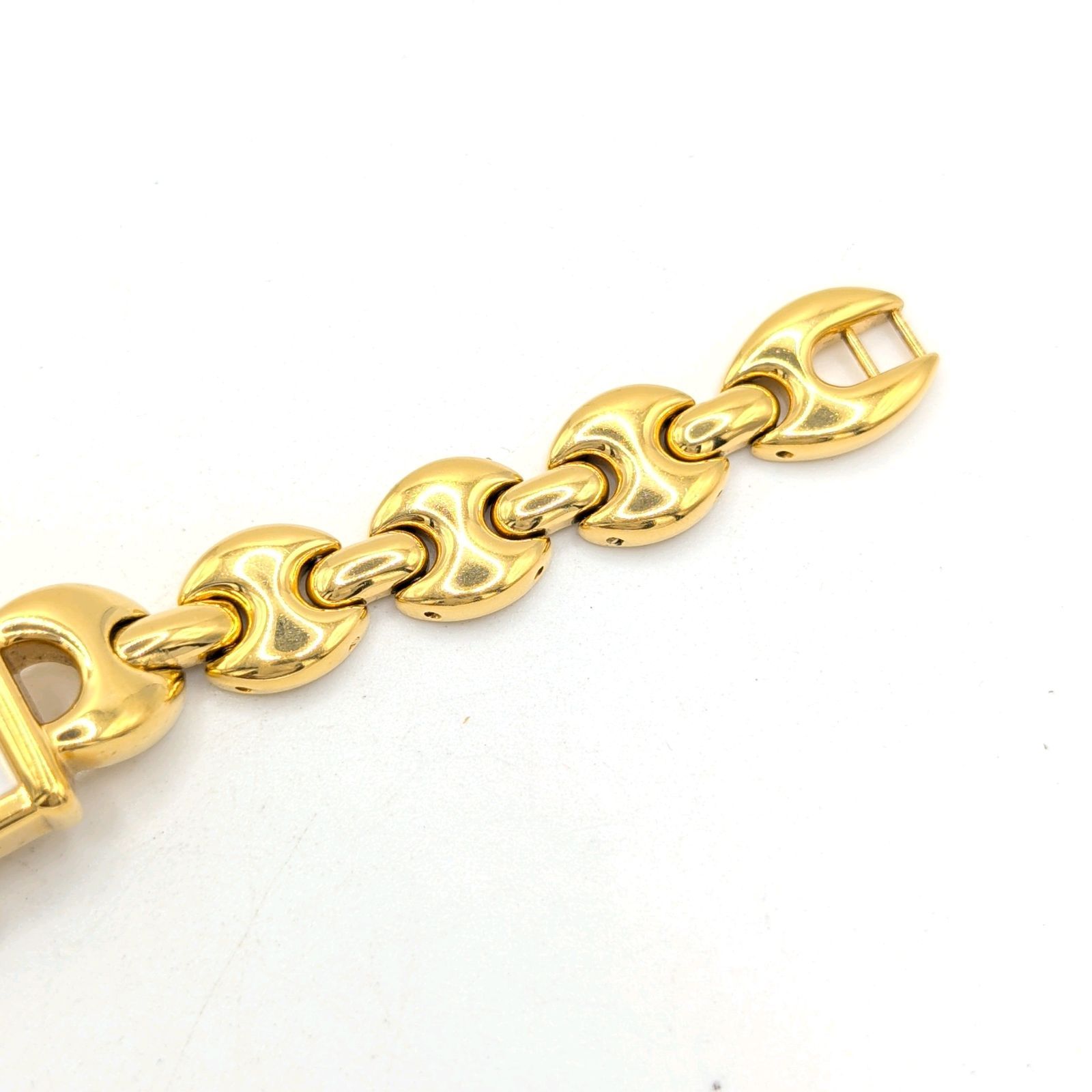 GUCCI 1800L Change belt Watch Ladies Quartz Square Gold Y2K 00