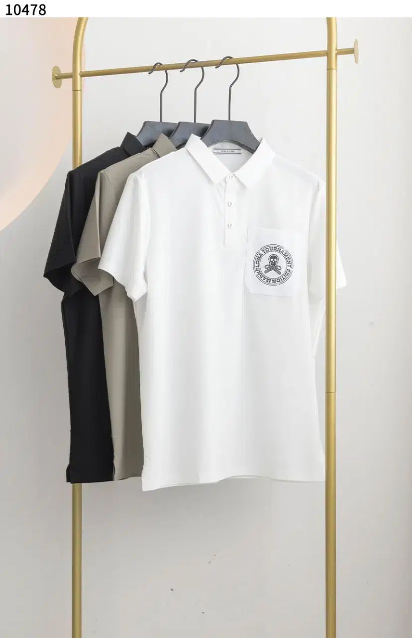 MARK & LONA マークアンドロナ バスト ポケット ロゴ カラーTシャツ