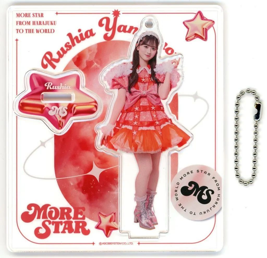 中古】アクリルスタンド・アクリルパネル 山本るしあ(MORE STAR