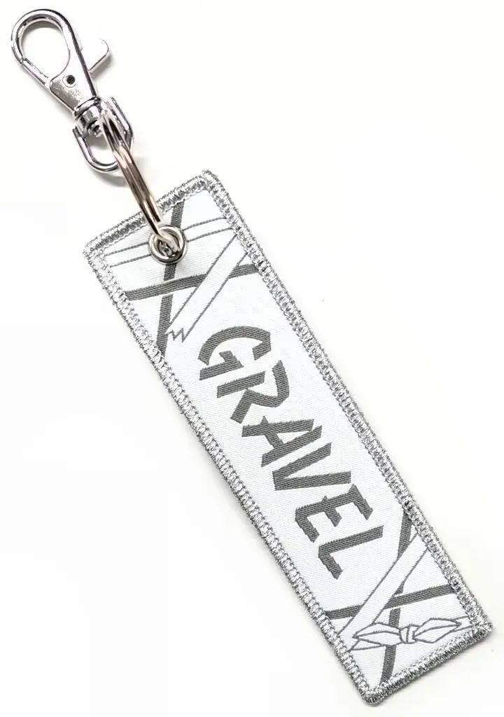 [중고] 열쇠고리 GRAVEL 태그 열쇠고리 “윈드브레이커 5주년 기념전”