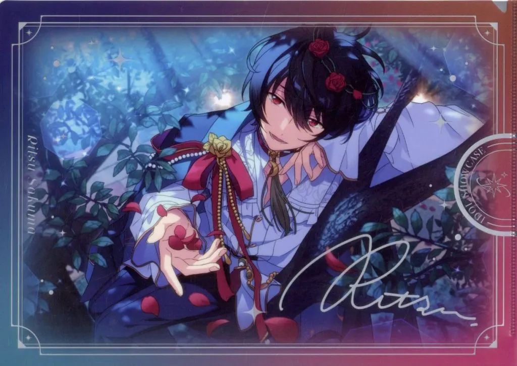 中古】クリアファイル 朔間凛月(A/眠りから覚める者/才能開花後) IDOL