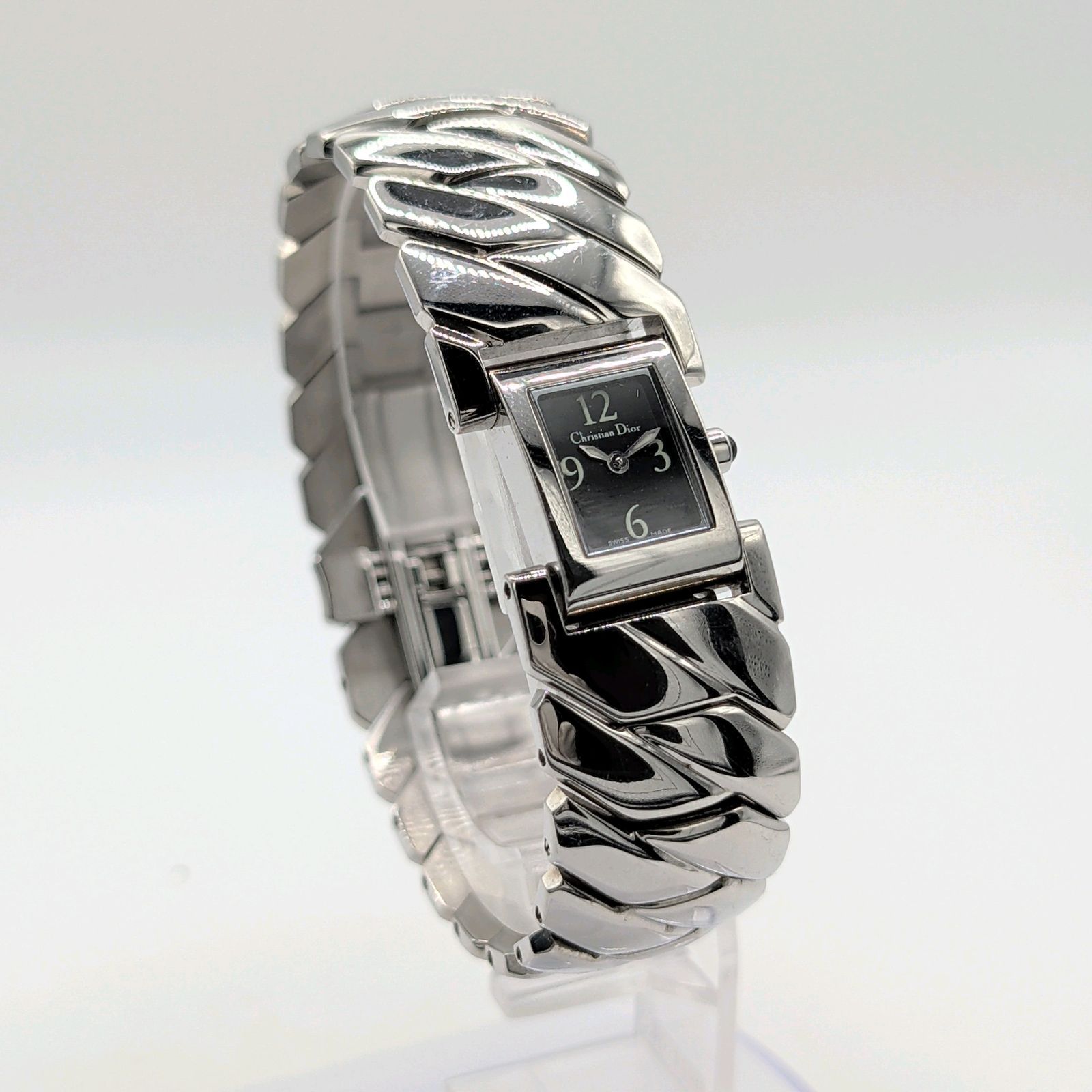 Christian Dior Watch D72-100 Quartz Ladies Silver Y2K 00S