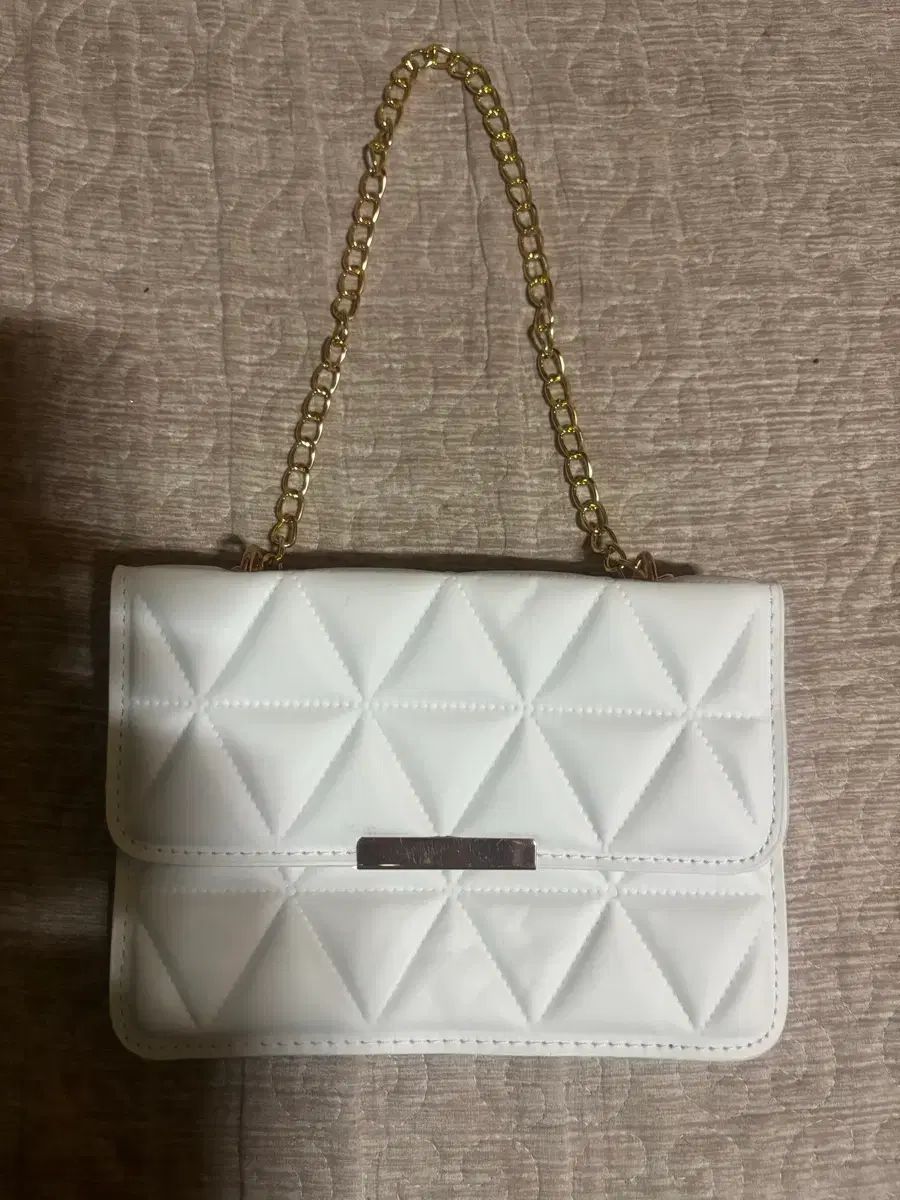 白 レディースハンドバッグ