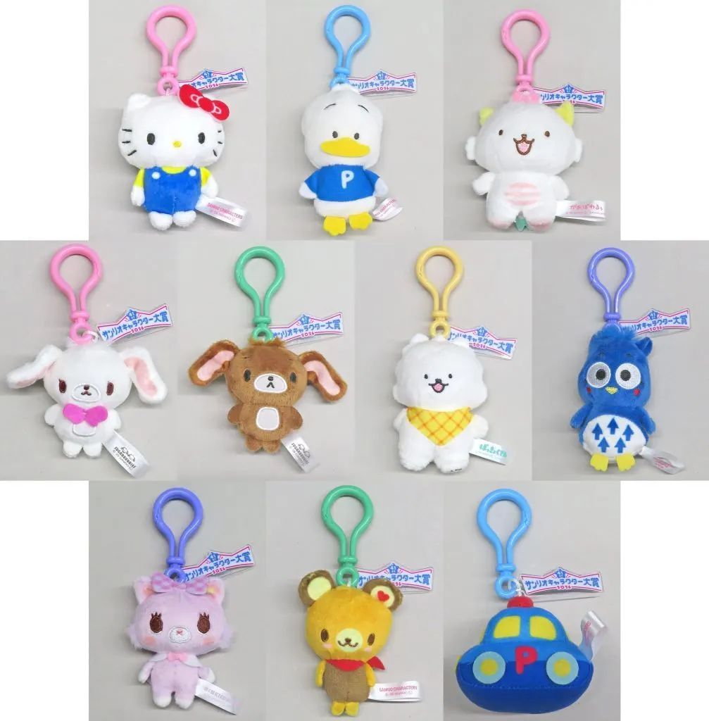 【中古】ぬいぐるみマスコット・ぬいぐるみバッジ 全10種セット キャラクター大賞2026マスコットVol.5 「サンリオキャラクターズ」
