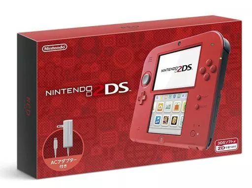 【中古】ニンテンドー3DSハード ニンテンドー2DS本体 レッド