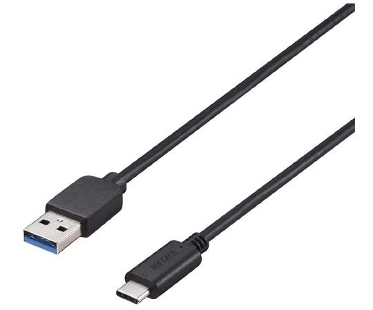特価商品 ＢＵＦＦＡＬＯ ＵＳＢ３．２ Ｇｅｎ１ ケーブル Ａ－Ｃ ２ｍ ブラック BU3AC20BK