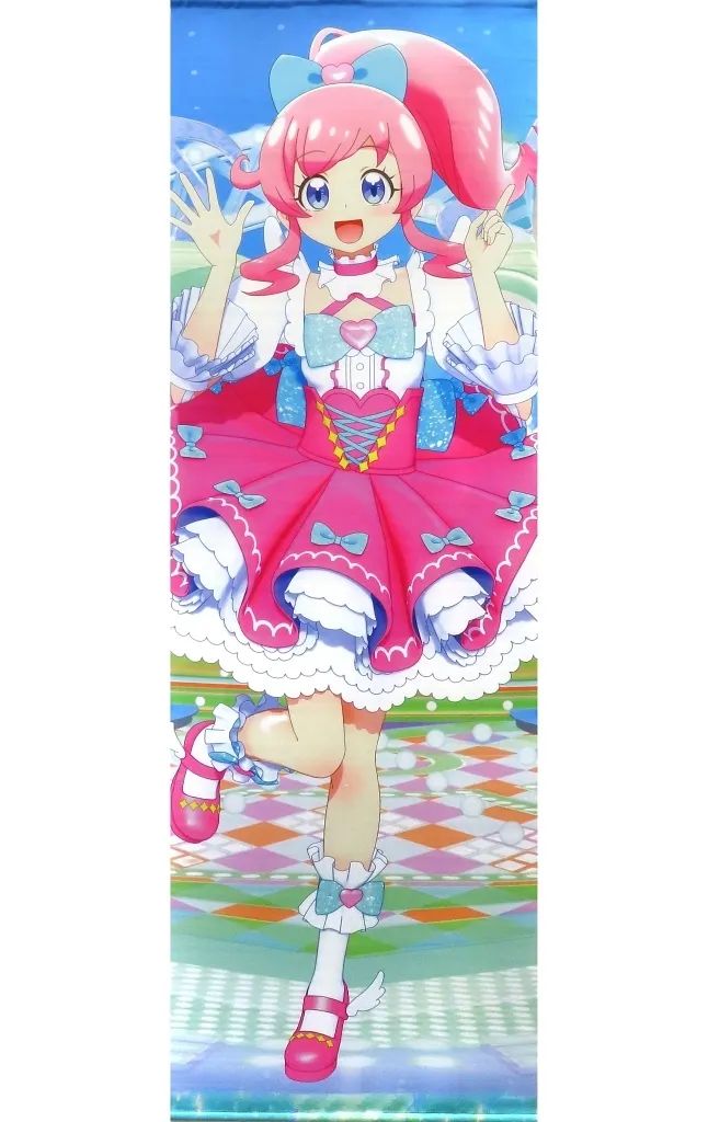 中古】タペストリー 桃山みらい ほぼ等身大タペストリー 「プリティー 