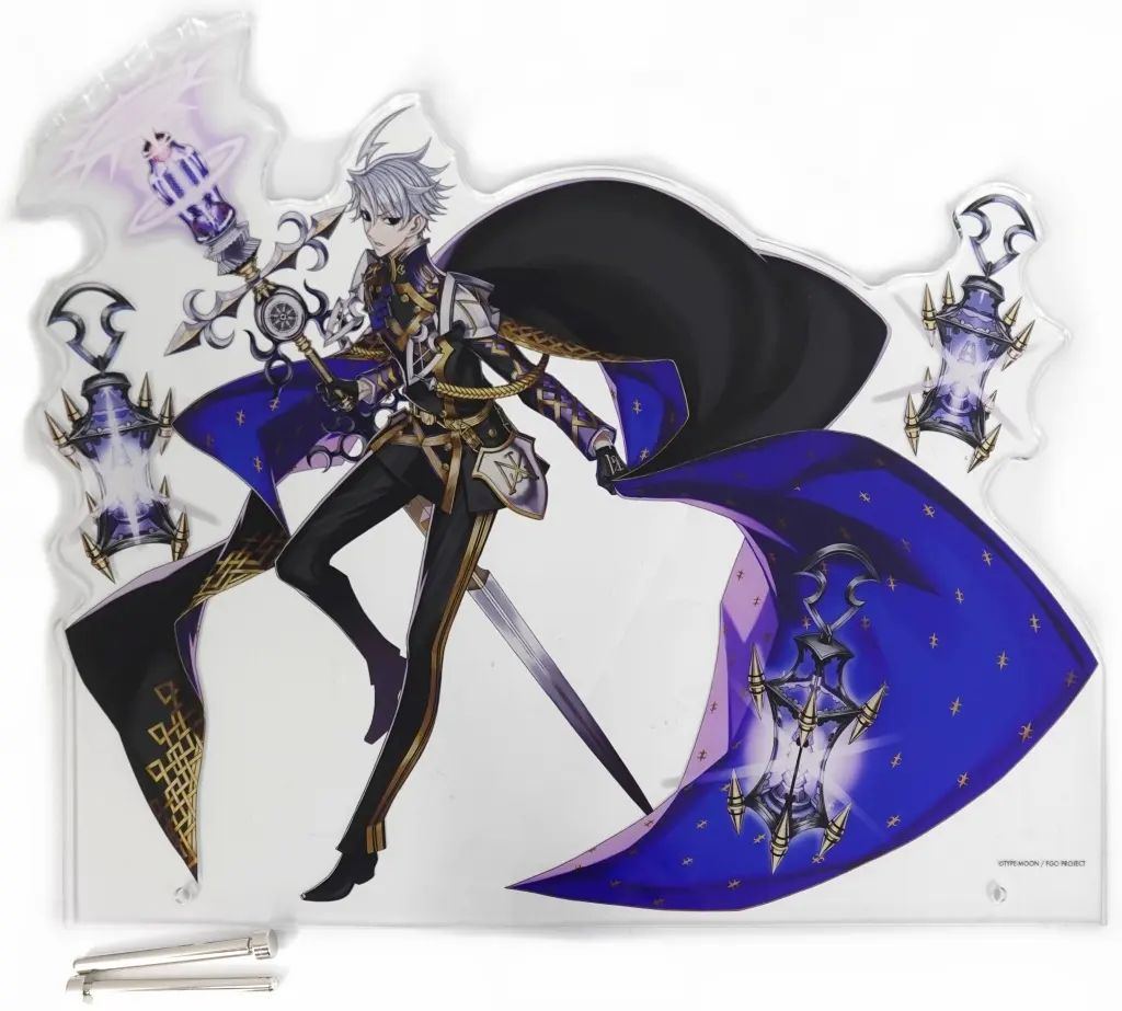 FGO 本庄雷太展 BIGアクリルポップ 若モリ モリアーティ ダンテ 2点 Fate 本庄雷太展 BIGアクリルポップ モリアーティ 若モリ ダンテ ②