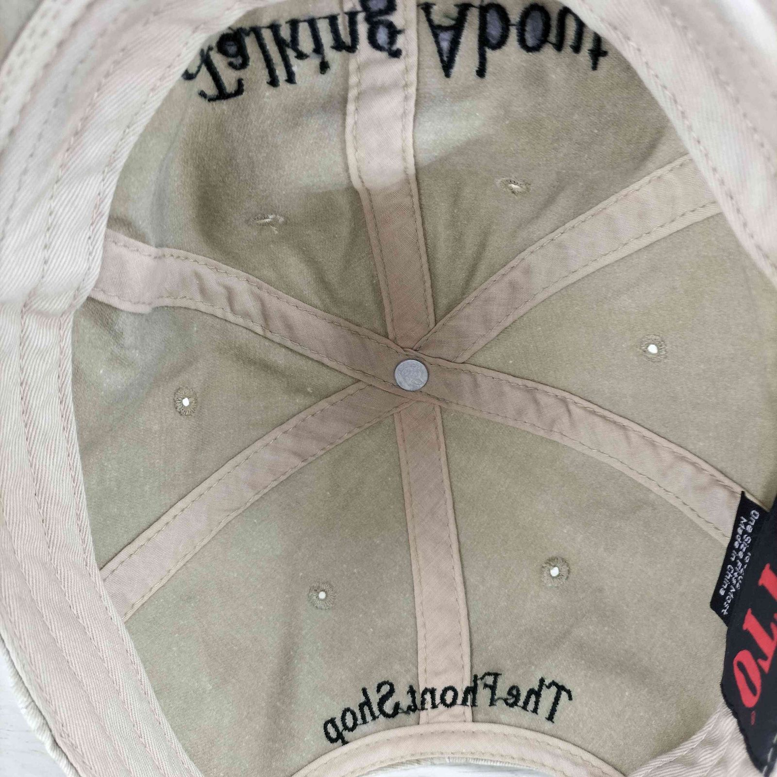 ブラウンバイツータックス BROWN by 2-tacs Souvenir cap メンズ 表記