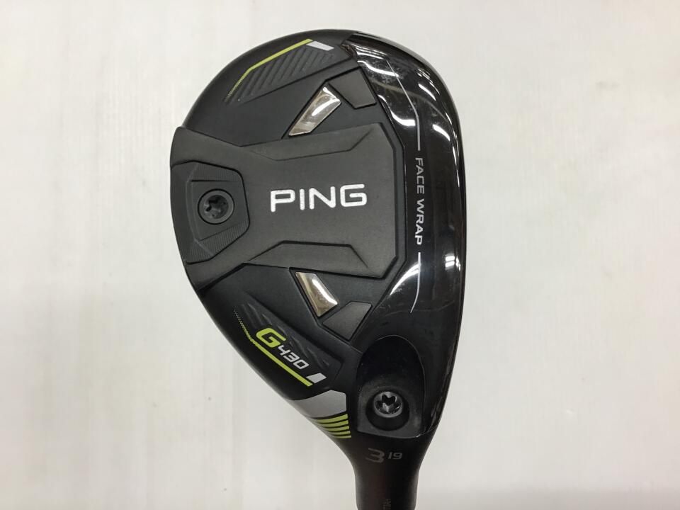 ピン　G430　19度　ALTA J CB BLACK　SRフレックス　ユーティリティ　中古【最短即日発送】
