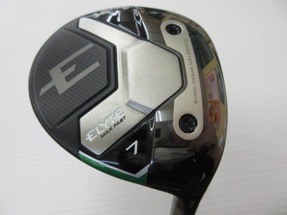 キャロウェイ　ELYTE MAX FAST　22度　LIN-Q GREEN 40 for Callaway　SRフレックス　フェアウェイウッド　中古　ゴルフドゥ！南風原店【最短即日発送】