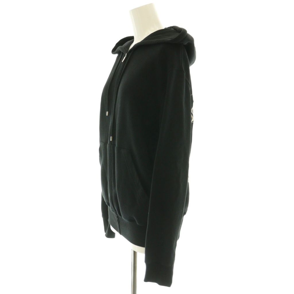 シャネル CHANEL 20SS COCO グラフィティ ロゴ ジップアップパーカー