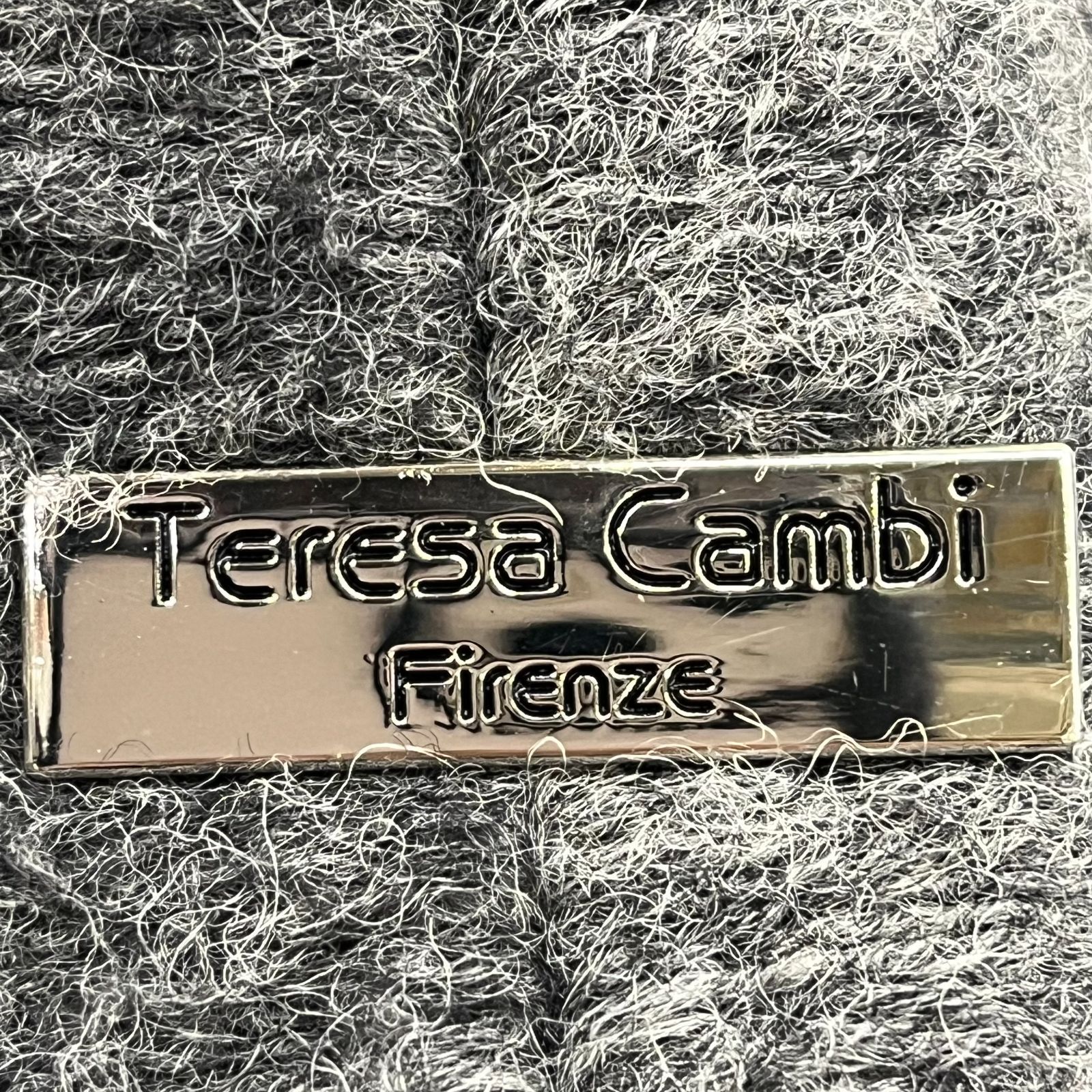 Teresa Cambi テレサカンビ DOG ドッグ トート バッグ グレー 
