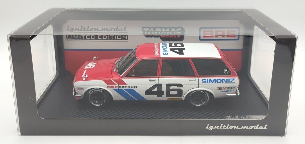 ignition model 1/18レジン製 Datsun Bluebird (510) Wagon Red / White IG3063(BRE)