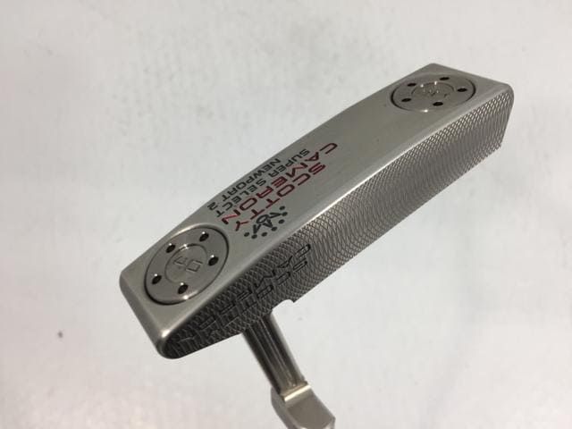 返品OK 【中古ゴルフクラブ】【美品】タイトリスト スコッティ・キャメロン スーパーセレクト ニューポート2 2023 オリジナルスチール パター
