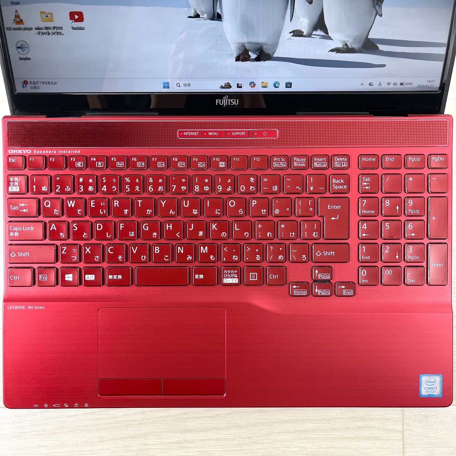 第8世代 富士通 i7 ノートパソコン core 富士通ノートパソコン