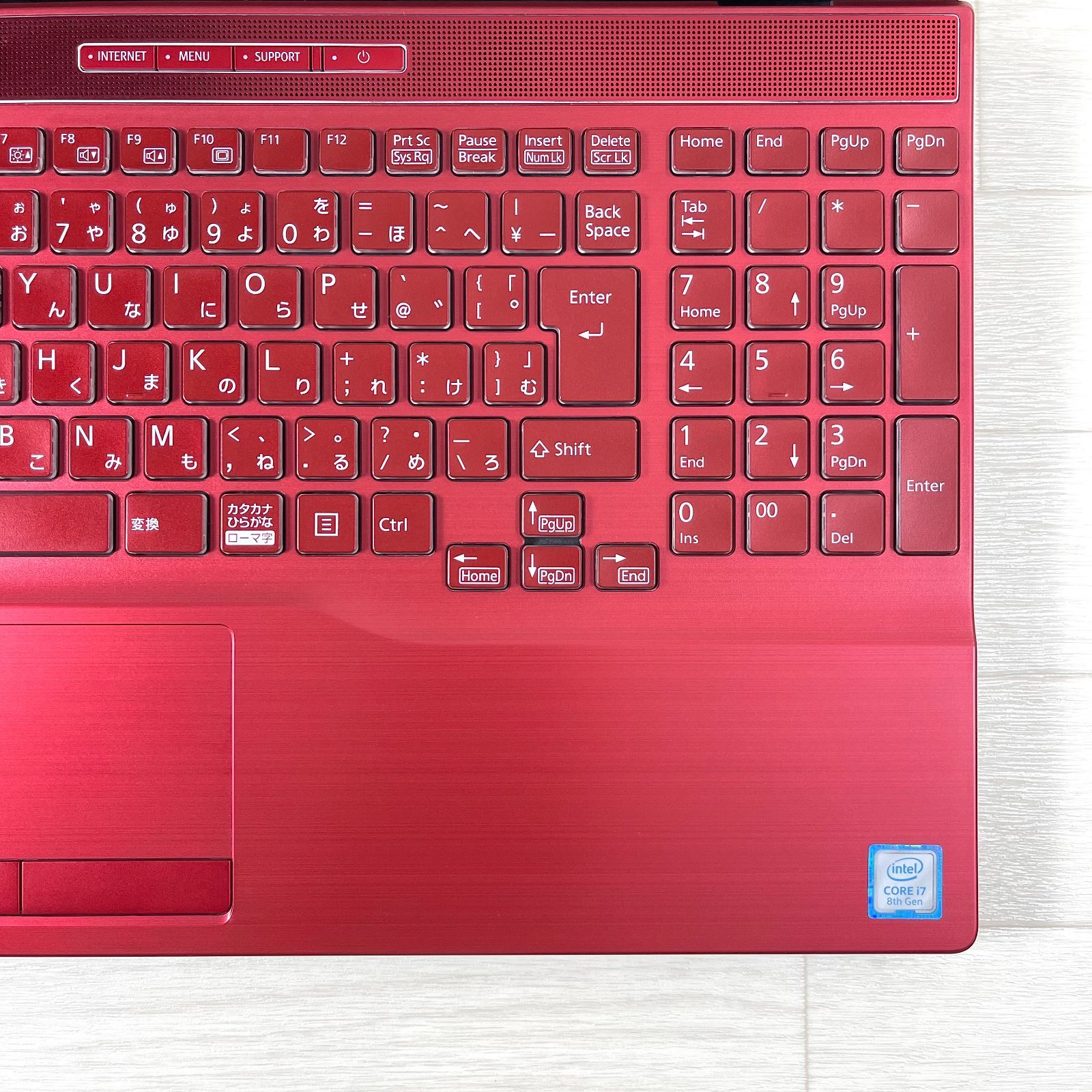 富士通 第8世代 corei7 NVMeSSD512GB メモリ16GB オフィス2024 