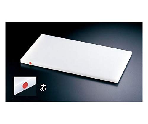 特価商品 抗菌プラまな板 カラーピン付 赤 20SOP 60×30×H2cm/62-6423-29