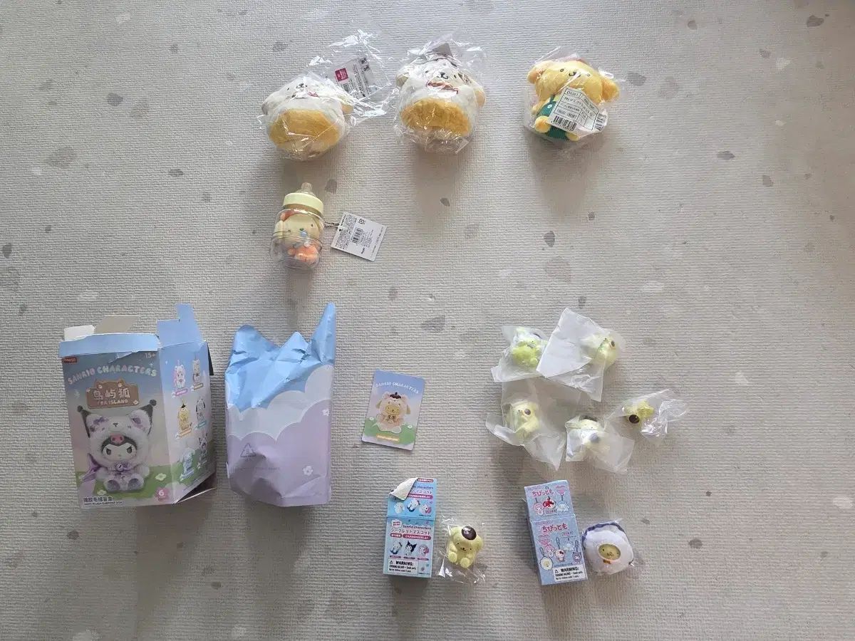 サンリオ ポムポムプリン 日本 マスコット ぬいぐるみ その他 グッズ