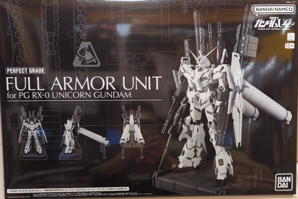 BANDAI SPIRITS 1/60スケール パーフェクトグレードモデル RX-0 ユニコーンガンダム用FA拡張ユニット